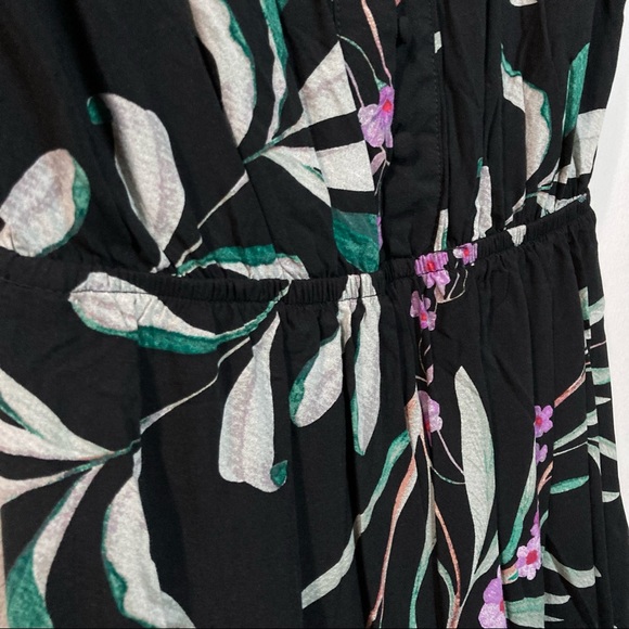 Cotton On Floral Botanical Print Romper 100% Viscose - Picture 8 of 9